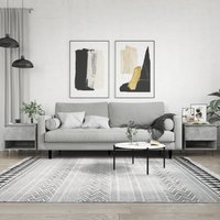 Berkfield Home Coffee Tables 2 pcs Concrete Grey 50x46x50 cm Engineered Wood | Size: 50 x 46 x 50 cm