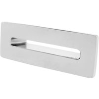 Chrome Rectangle Basin Overflow Stopper