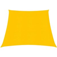 Berkfield Home Sunshade Sail 160 g/m ² Yellow 3/4x2 m HDPE
