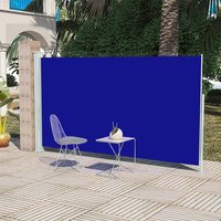 Berkfield Home Patio Terrace Side Awning 160 x 300 cm Blue