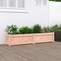Berkfield Home Garden Planter 150x31x31 cm Solid Wood Douglas in Brown | Size: 150 x 31 x 31 cm