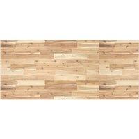 Berkfield Home Bathroom Vanity Top Untreated 120x60x2 cm Solid Wood Acacia in Brown | Size: 120 x 60 x 2 cm