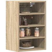 Berkfield Home Hanging Cabinet Sonoma Oak 40x29.5x60 cm Engineered Wood in Brown