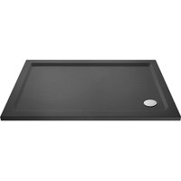 Grey Rectangle 1200mm x 900mm Shower Tray