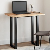 Berkfield Home Table Top Rectangular 80x50x2 cm Solid Wood Acacia in Brown | Size: 80 x 50 x 2 cm