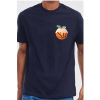 Basketball Christmas Pudding T Shirt