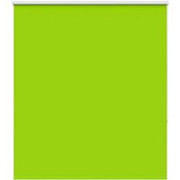 Berkfield Home Roller Blind Blackout Leaves Green 125x130 cm Fabric Width 121.6 cm Polyester