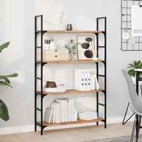 Berkfield Home Floating Shelves 3 pcs 80x20x2 cm Oil Finished Solid Wood Acacia in Brown | Size: 80 x 20 x 2 cm