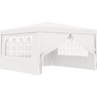 Berkfield Home Professional Party Tent with Side Walls 4x4 m White 90 g/m?