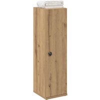 Berkfield Home Bathroom Cabinet with Roll Holder Artisan Oak 20.5x22x72 cm in Brown