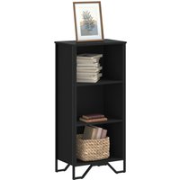 Berkfield Home Bookcase Black 50x31x106 cm Engineered Wood | Size: 50 x 31 x 106 cm