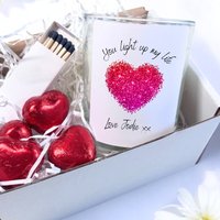 Perfect Match Candle Gift Set Wedding Gift Couples Names Pack