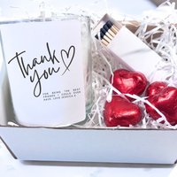 Personalised Thank You Candle Gift Set Pack