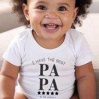 Personalised I Have Best PAPA Vest