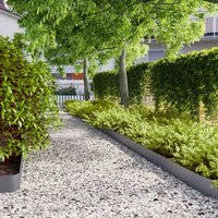 Berkfield Home Lawn Edgings 50 pcs Anthracite 15x103 cm Cold-rolled Steel in Brown