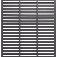 Berkfield Home Fence Panel WPC 180x180 cm Grey
