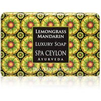 Spa Ceylon Lemongrass Mandarin Luxury Soap-250g in Off-White | Size: 250g