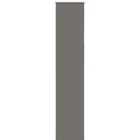 Berkfield Home Roller Blind Blackout Grey 40x210 cm Fabric Width 35.7 cm Polyester