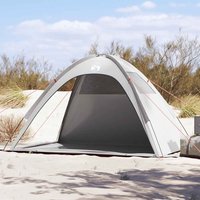 Berkfield Home Beach Tent Grey Waterproof