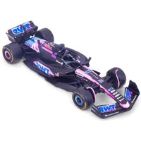 1 43 F1 BWT Alpine F1 Team A524 2024 OCON Model Race Car