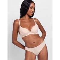 Dorina Women's 2-Pack Angie Push Up Plunge White/Beige | Size: 32C