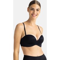 Dorina Women's Sublime Sculpt Bandeau Bra in Black | Size: 40B