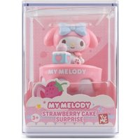 BANDAI Yume Hello Kitty 50Th Anniversary Capsule My Melody Strawberry Cake Surprise