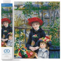 & Diamond Painting Kit "Two Sisters on Terrace "