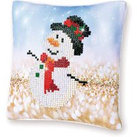 & Diamond Painting Kit Cushion Snowman Top Hat