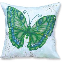 & PAPILLON VERT Diamond Painting Kit Papillon Vert Diamond Dotz