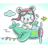 & AERO BEAR Diamond Painting Kit Aero Bear Diamond Dotz