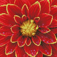 & DAHLIA Diamond Painting Kit Dahlia Diamond Dotz
