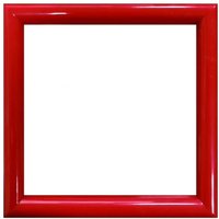 & FRAME 12.5X12.5 RED Diamond Painting Accessory Frame 9.5 x 9.5cm Red Diamond Dotz x 9.5 cm