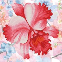 & S GARDEN CRIMSON Diamond Painting Kit Sparkle Garden Crimson Diamond Dotz