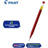 Pilot G2-07 Refill - Gel Roller Ball Red Ink Refill For Smooth Writing