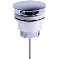 Chrome Unslotted Free Flow Basin Waste