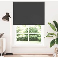 Berkfield Home Roller Blind Blackout Black 165x210 cm Fabric Width 161.6 cm Polyester