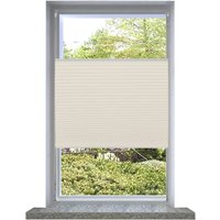 Berkfield Home Plisse Blind 80x100cm Creme in Cream | Size: 80x100 cm