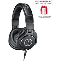 Audio Technica ATH-M40X Professional Monitor Headphones in Black