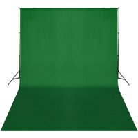 Berkfield Home Backdrop Support System 500 x 300 cm Green