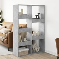 Berkfield Home Room Divider Concrete Grey 100x33x155.5 cm Engineered Wood
