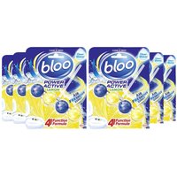 Power Active Premium Scent Lemon Toilet Rim 6pk