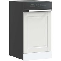 Berkfield Home Dishwasher Panel Porto White 45x1, 5x67 cm Engineered Wood