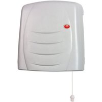 Dimplex 2KW 'Downflow Heater' IPX4 Rated with Timer in White
