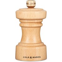 & Hoxton Beech Wood Salt Mill 104mm Natural