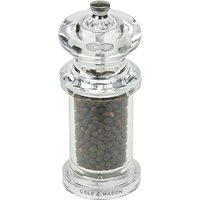 Cole & Mason Acrylic Precision+ Pepper Mill 140mm - Clear