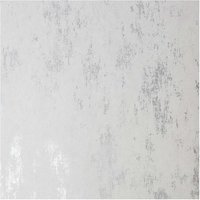 Fresco Distressed Texture Wallpaper in White | Size: 10000mm x 520mm