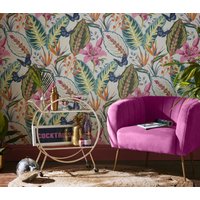 Envy Eden Floral Wallpaper | Night in Blue | Size: 10000mm x 520mm