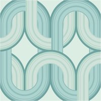 Envy in the Loop Blue Horizon Geometric Wallpaper | Size: 10000mm x 520mm