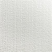 Superfresco Paintable Linen Textured White Durable Wallpaper | Size: 10000mm x 520mm
